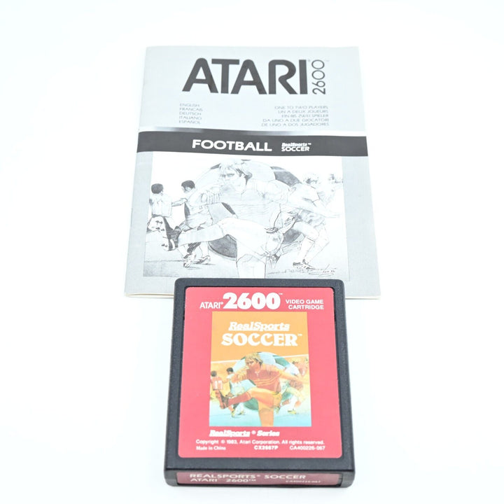 RealSports Soccer - Atari 2600 Boxed Game - PAL - FREE POST!