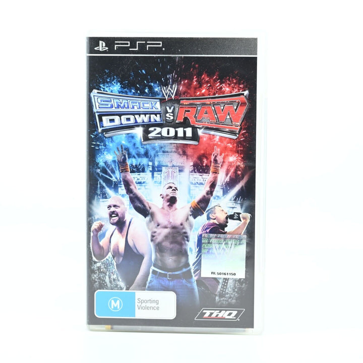 WWE SmackDown vs Raw 2011 - Sony PSP Game - FREE POST!
