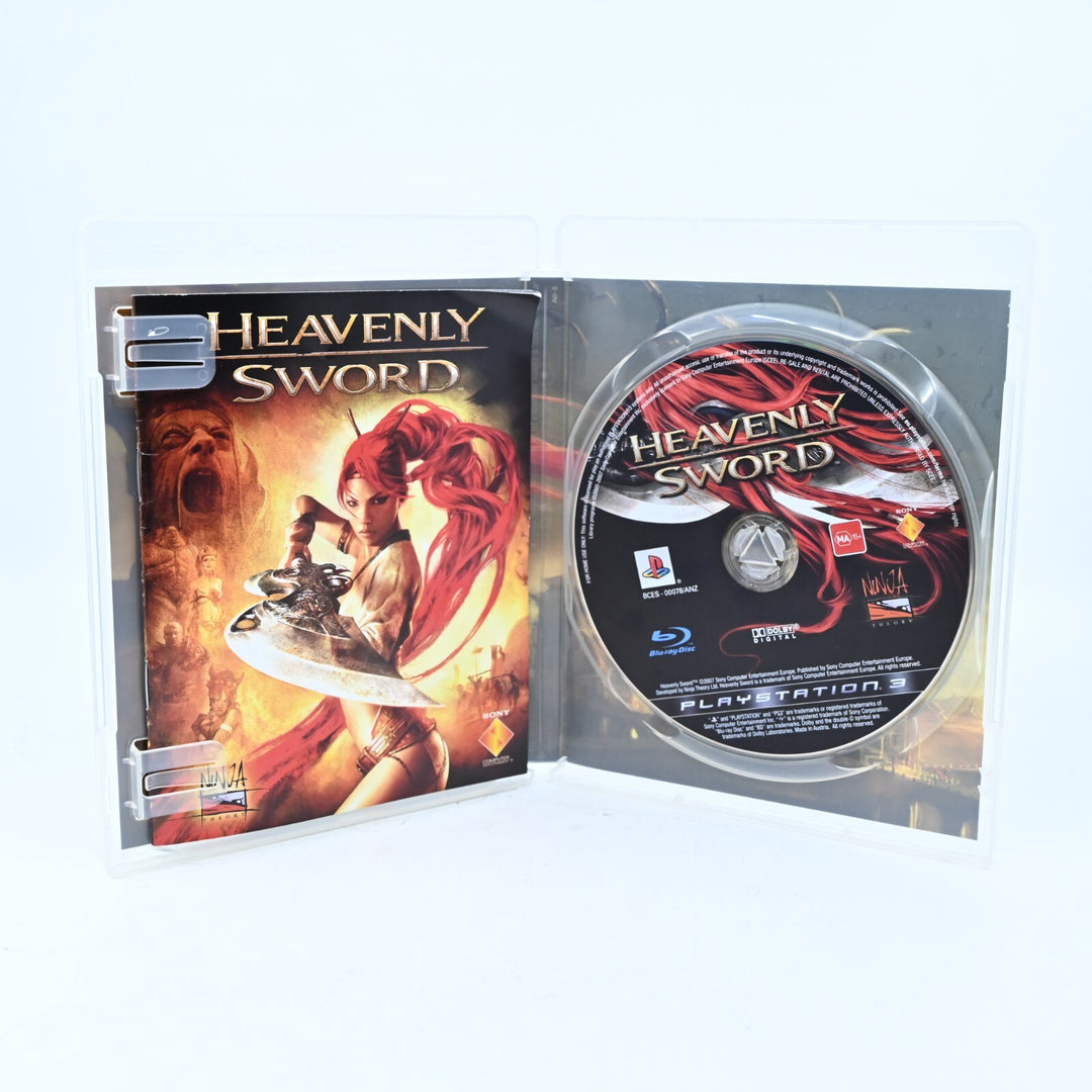 Heavenly Sword - Sony Playstation 3 / PS3 Game + Manual - FREE POST!