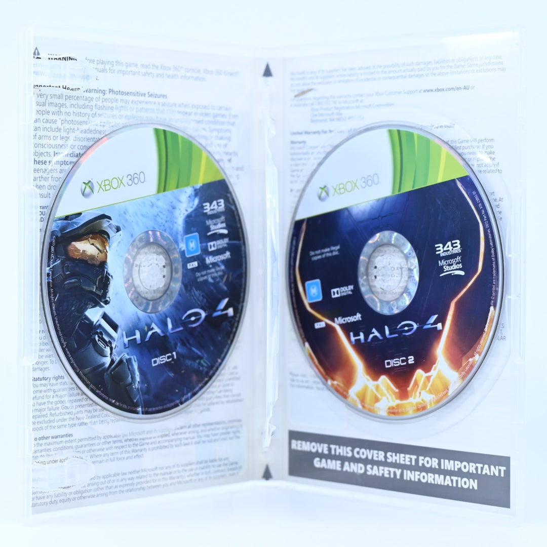 Halo 4 - Xbox 360 Game - PAL - MINT DISCS! No Manual