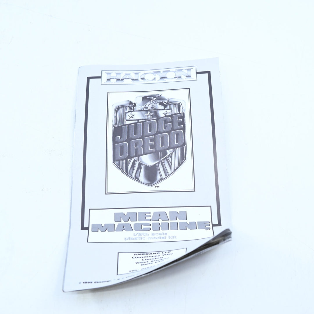 Judge Dredd Mean Machine 1:9 Scale Model Kit Halcyon - Other Model