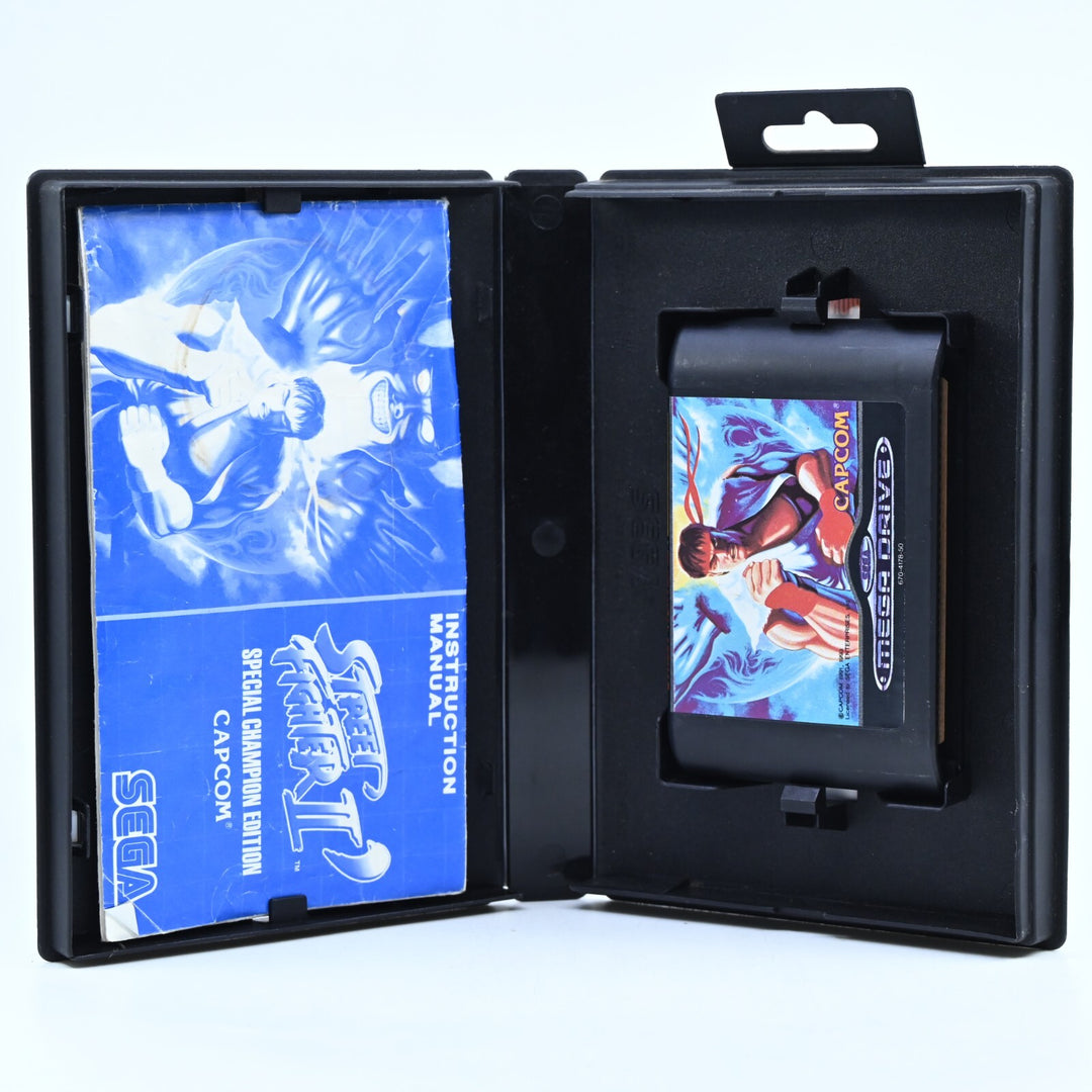 Street Fighter II 2 + Manual - Sega Mega Drive Game - PAL - FREE POST!