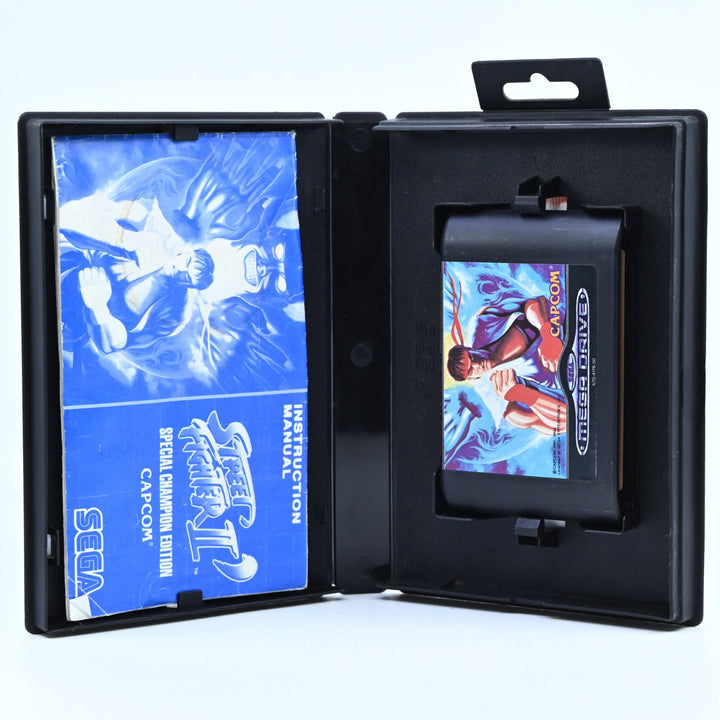 Street Fighter II 2 + Manual - Sega Mega Drive Game - PAL - FREE POST!