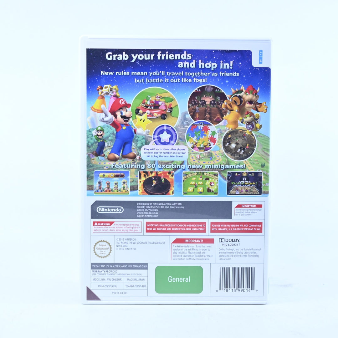 Mario Party 9 - Nintendo Wii Game + Manual - PAL - MINT DISC!