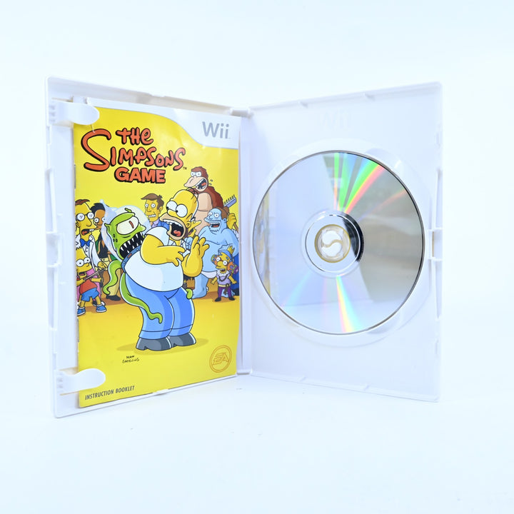 The Simpsons Game - Nintendo Wii Game + Manual - PAL - MINT DISC!