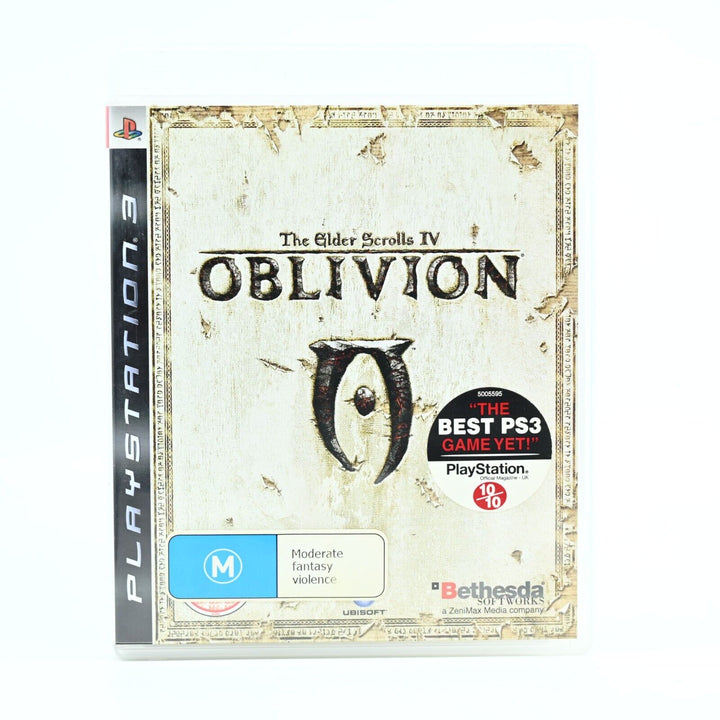 The Elder Scrolls IV: Oblivion - Sony Playstation 3 Game Complete - FREE POST!