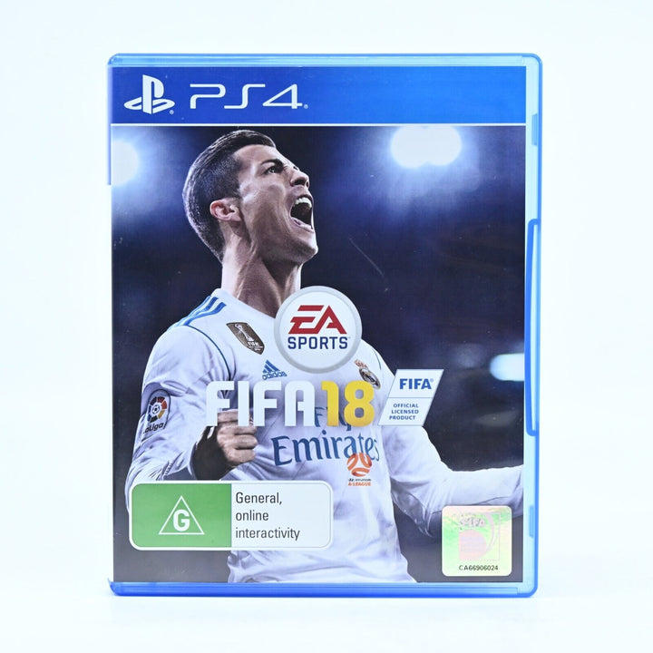 FIFA 18 - Sony Playstation 4 / PS4 Game - NEAR MINT DISC!