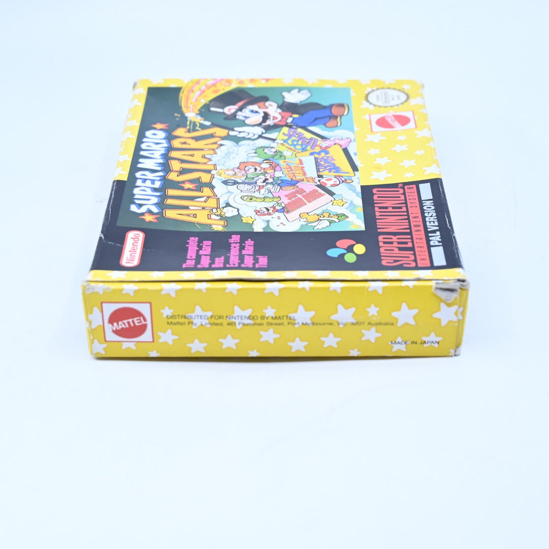 Super Mario All Stars - Super Nintendo / SNES Boxed Game - PAL - FREE POST!