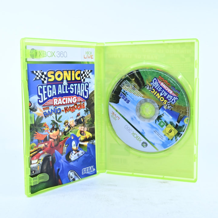 Sonic & Sega All-Stars Racing with Banjo & Kazooie - Xbox 360 Game + Manual