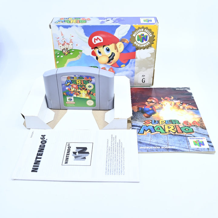 Super Mario 64 - N64 / Nintendo 64 Boxed Game - PAL - FREE POST!