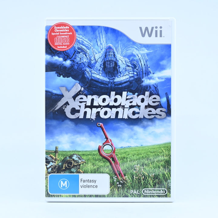 Xenoblade Chronicles: Special Soundtrack Edition - Nintendo Wii Game + Manual