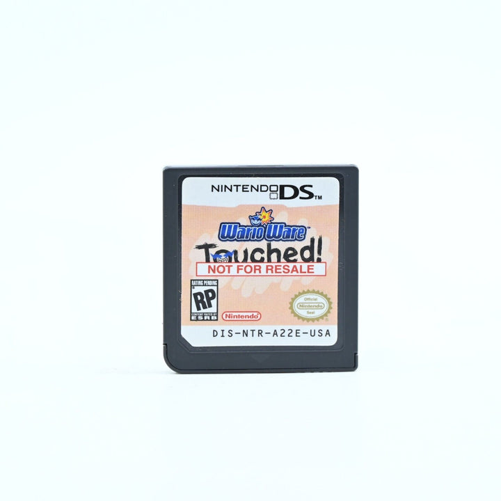 Wario Ware Touched! - Not for Resale - Nintendo DS Game - Cartridge Only - NTSC