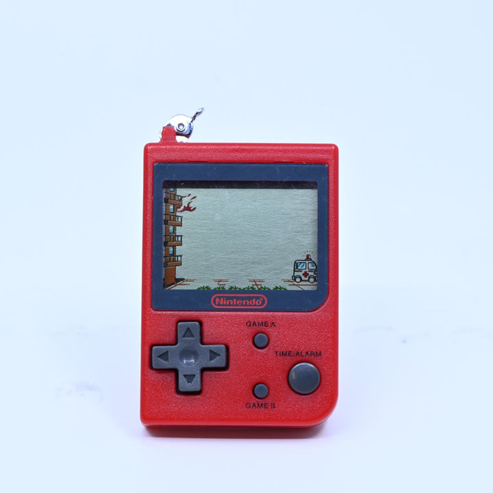 Fire! -1998 Nintendo Mini Classic Keychain - Nintendo Game - FREE POST!