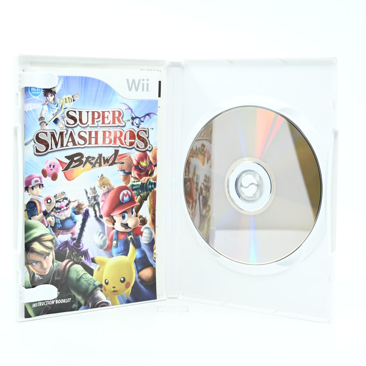 Super Smash Bros. Brawl - Nintendo Wii Game + Manual - PAL - MINT DISC!