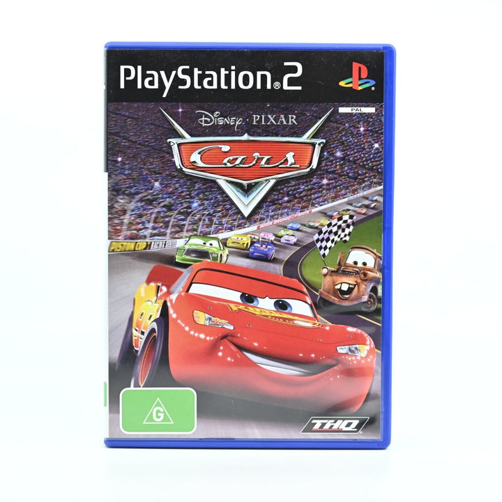 Disney Pixar Cars - Sony Playstation 2 / PS2 Game + Manual - PAL - MINT DISC!