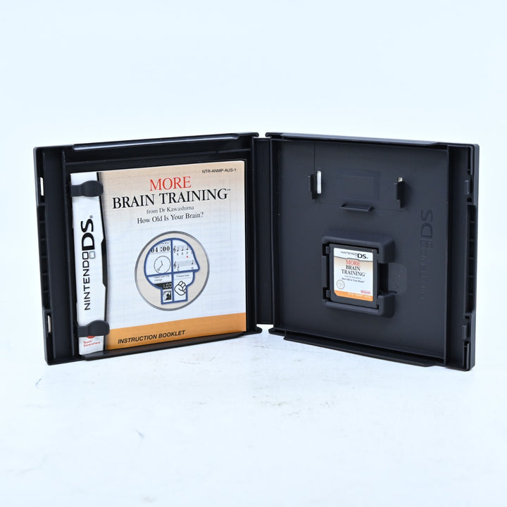 More Brain Training - Nintendo DS Game - PAL + Manual - FREE POST!