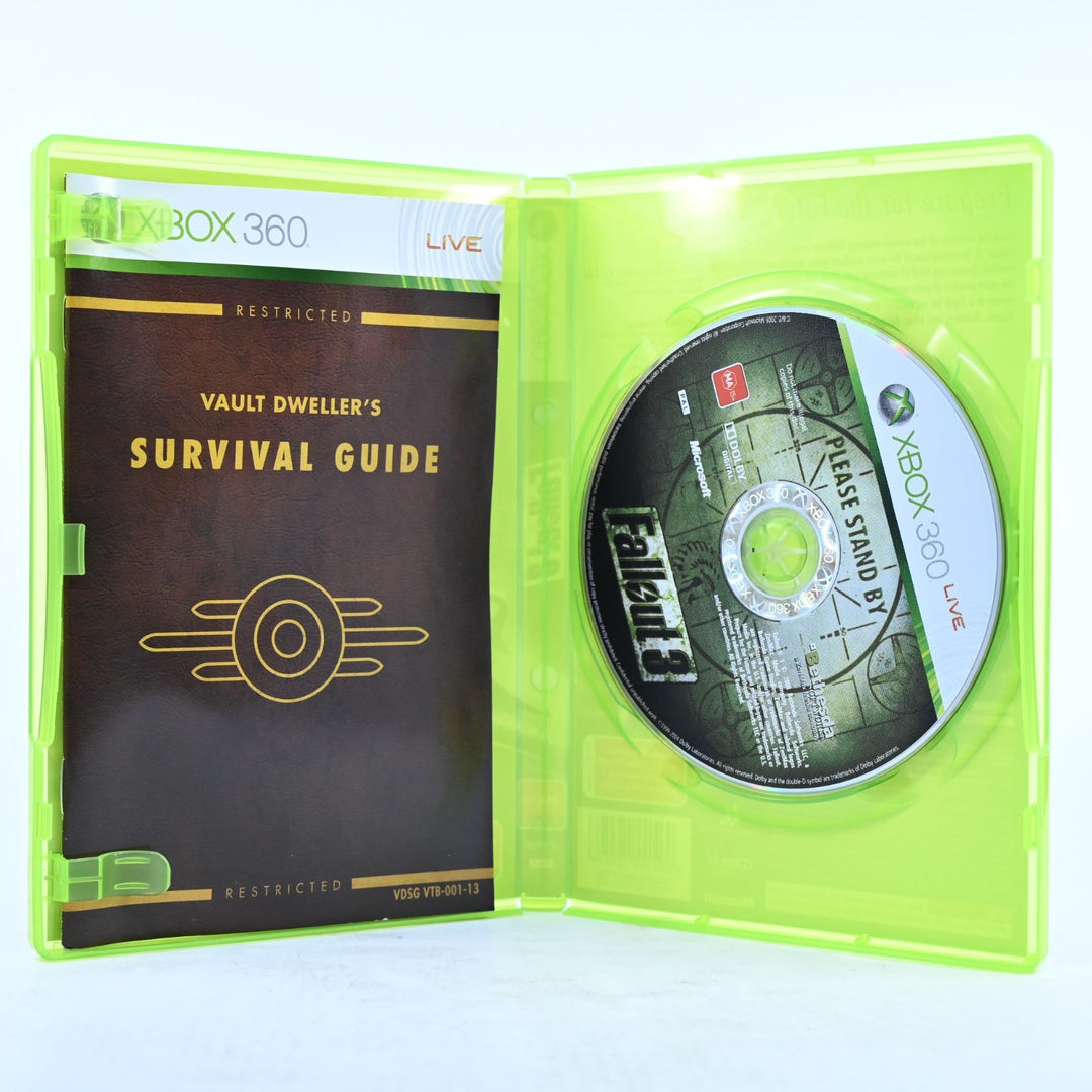 Fallout 3 - Xbox 360 Game + Manual - PAL - MINT DISC!