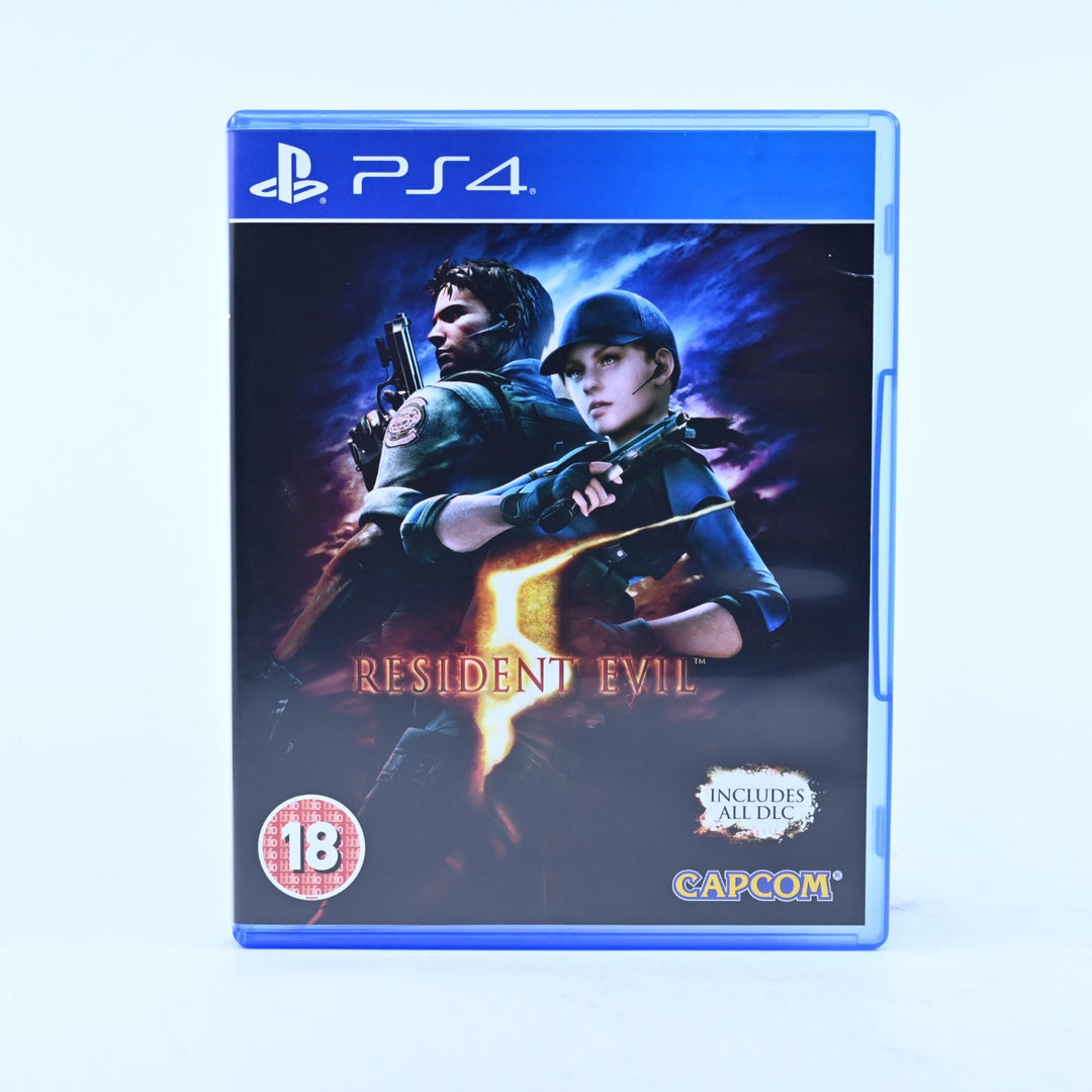 Resident Evil 5 - Sony Playstation 4 / PS4 Game - MINT DISC!