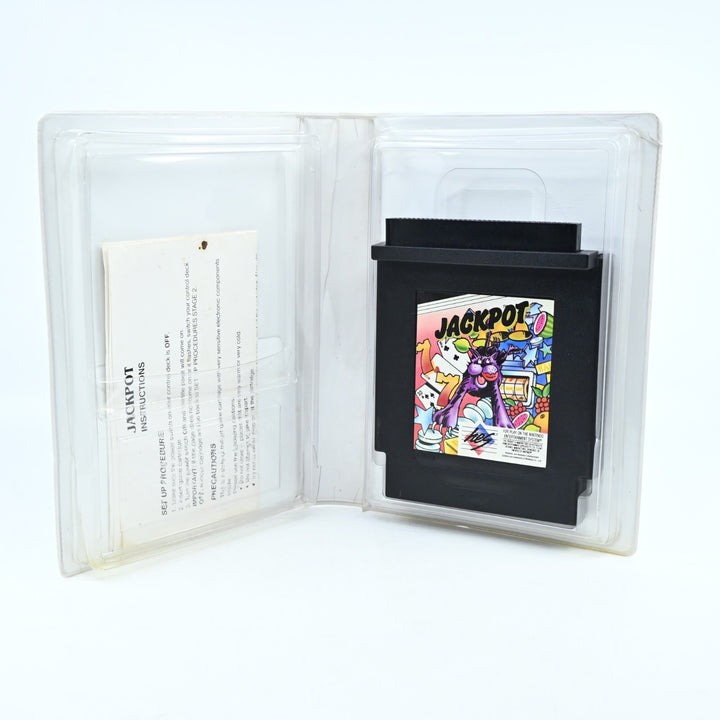Jackpot  - Piggy Back Cartridge - H.E.S / NES Game - PAL