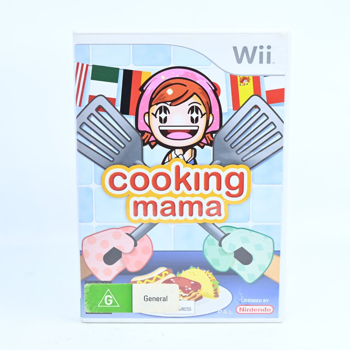 Cooking Mama - Nintendo Wii Game + Manual - PAL - MINT DISC!