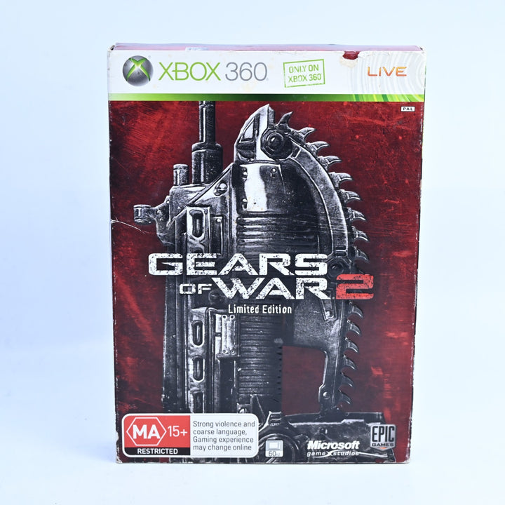 Gears of War 2 Limited Edition - Xbox 360 Game + Manual - PAL - MINT DISC!
