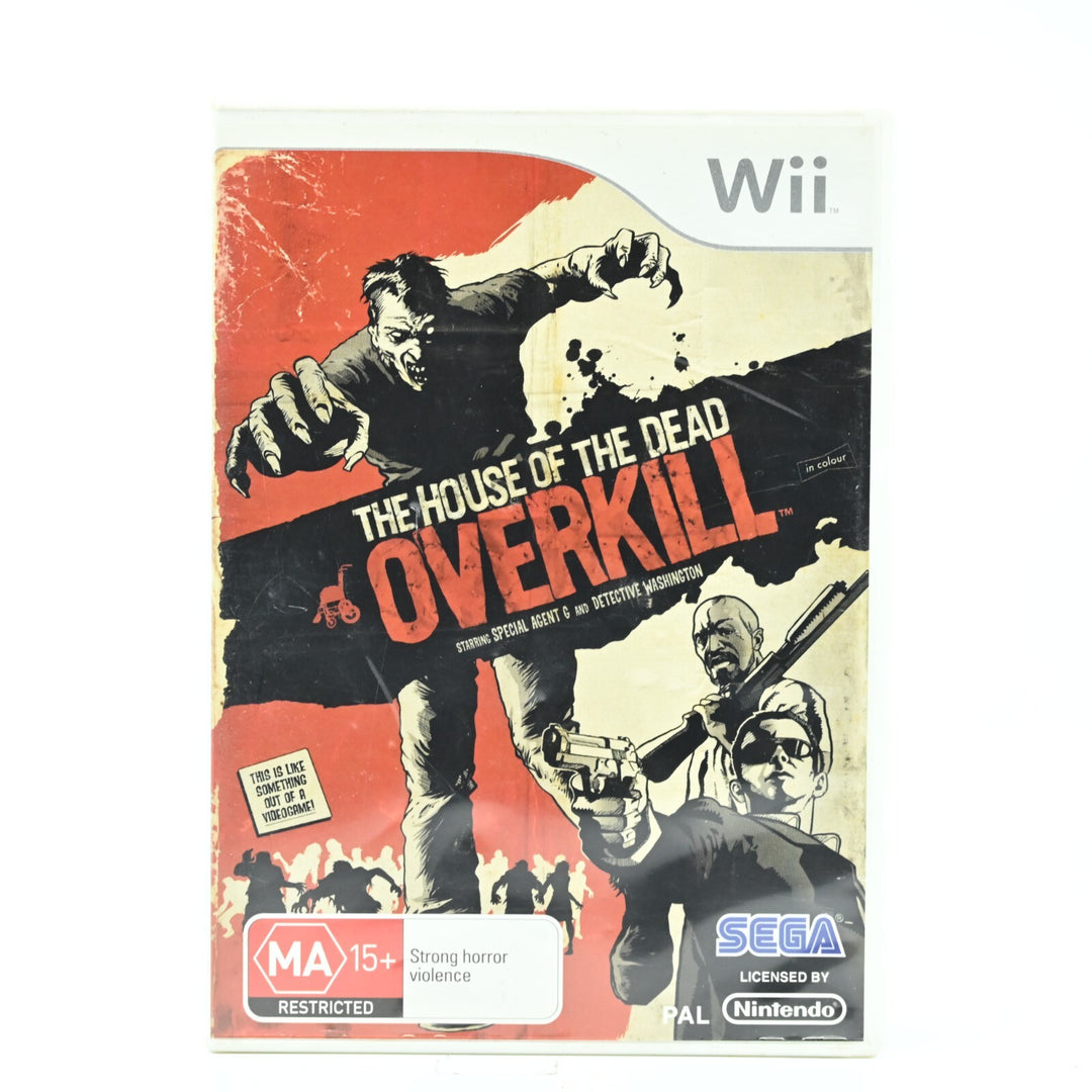 The House of the Dead: Overkill - Nintendo Wii Game - PAL - FREE POST!