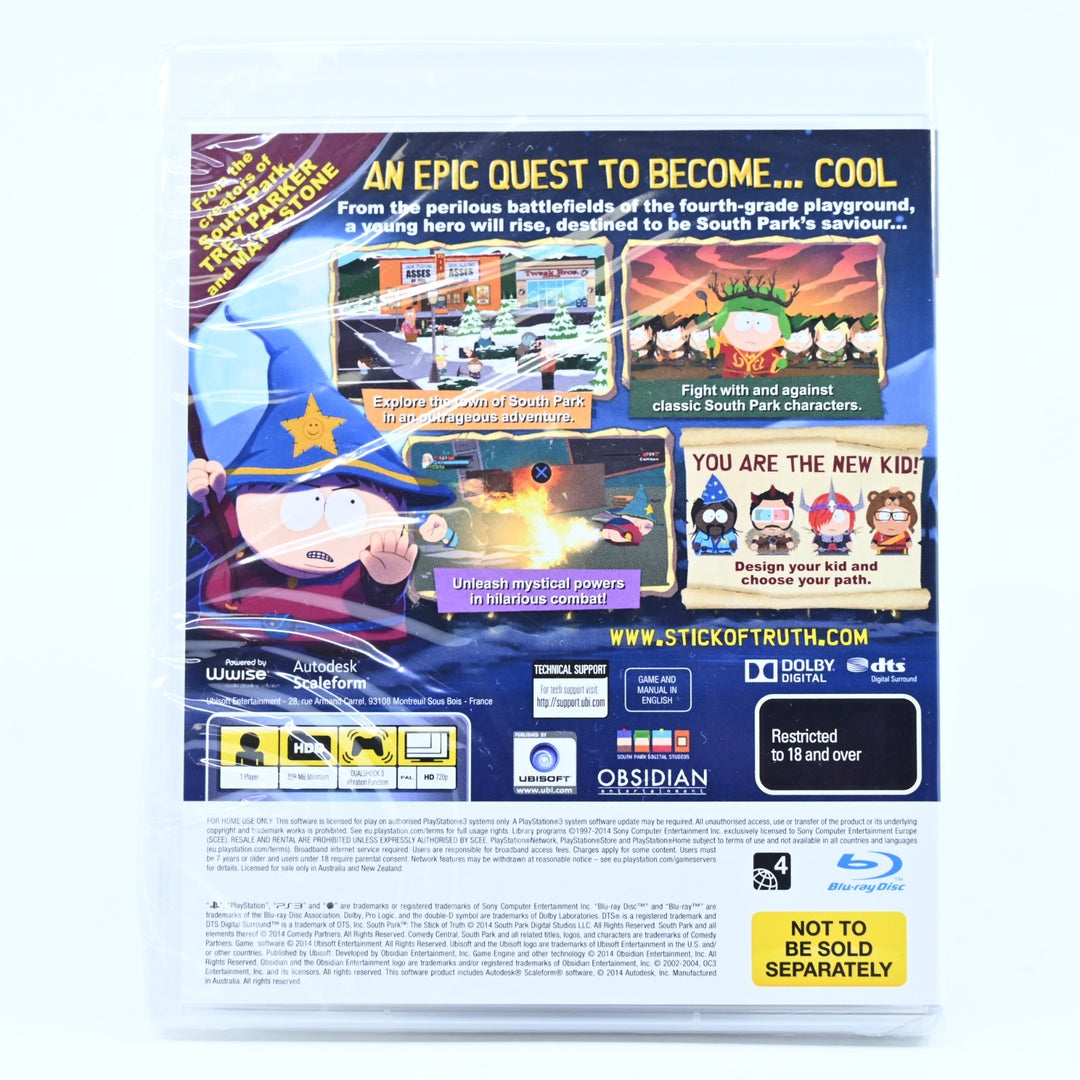 SEALED! South Park The Stick Of Truth - Sony Playstation 3 / PS3 Game