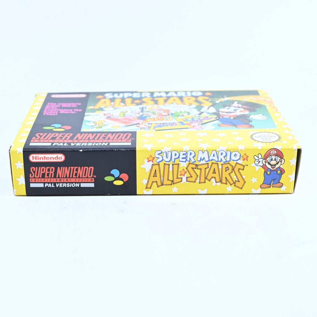 Super Mario All Stars - Super Nintendo / SNES Boxed Game - PAL - FREE POST!