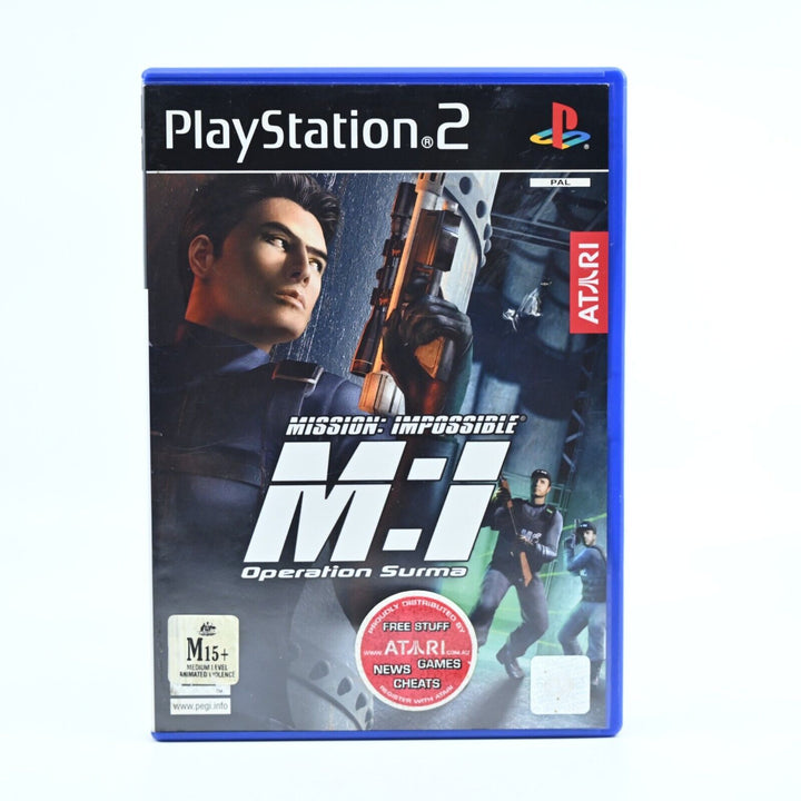 Mission: Impossible - Operation Surma - Sony Playstation 2 / PS2 Game + Manual