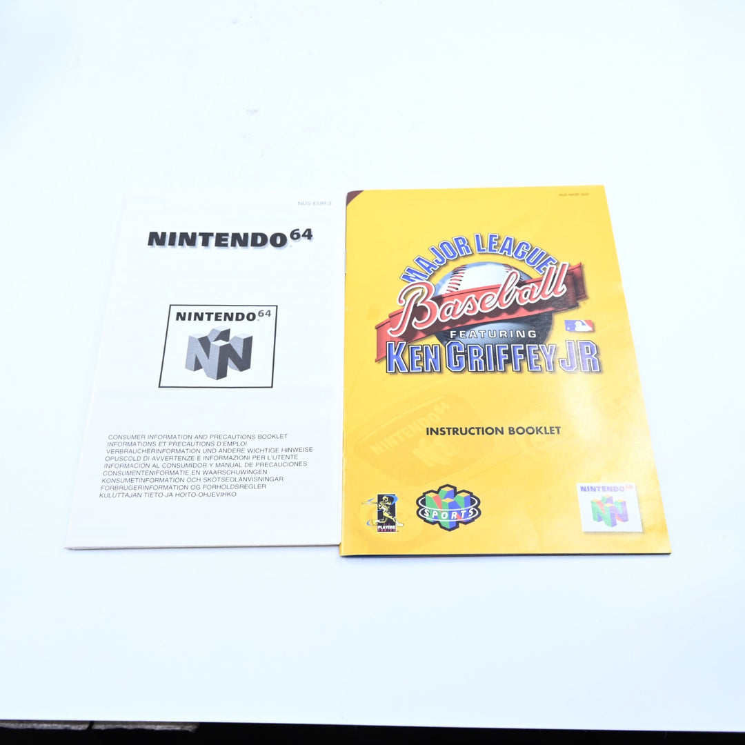 Major League Baseball Featuring Ken Griffey Jr - N64 / Nintendo 64 Boxed Game
