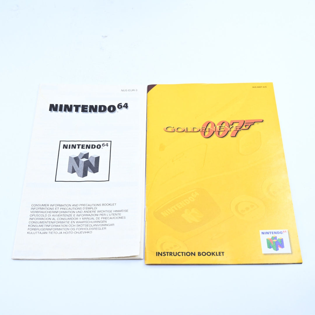 GoldenEye 007 - N64 / Nintendo 64 Boxed Game - PAL - FREE POST!