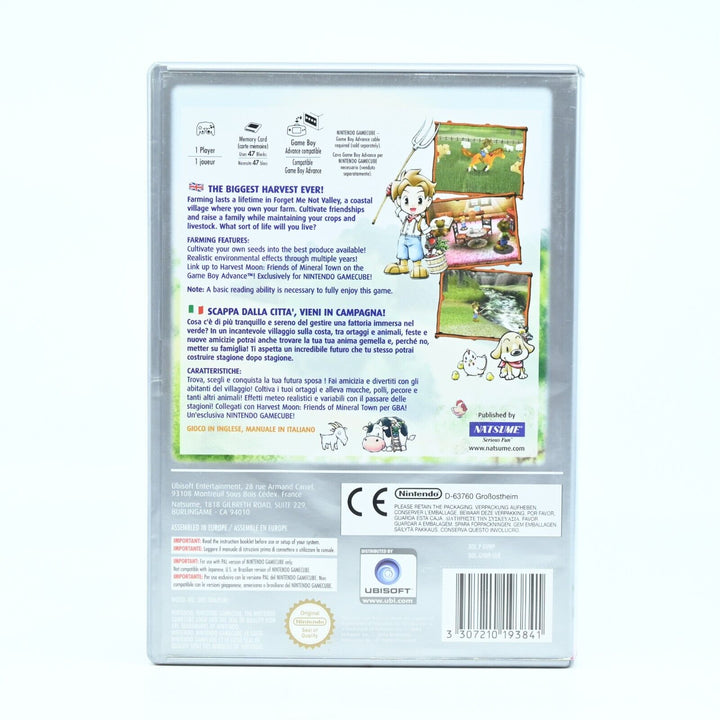 Harvest Moon A Wonderful Life - Nintendo Gamecube Game + Manual - FREE POST