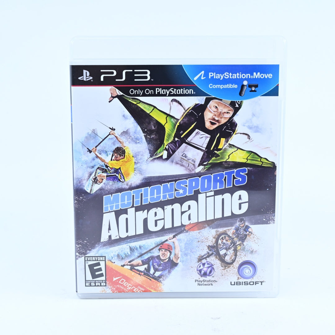 Motion Sports Adrenaline - Sony Playstation 3 / PS3 Game + Manual - Region Free