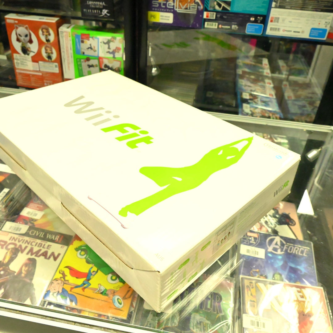 Wii Fit + Balance Board - Nintendo Wii Game + Manual / Nintendo Wii Accessory
