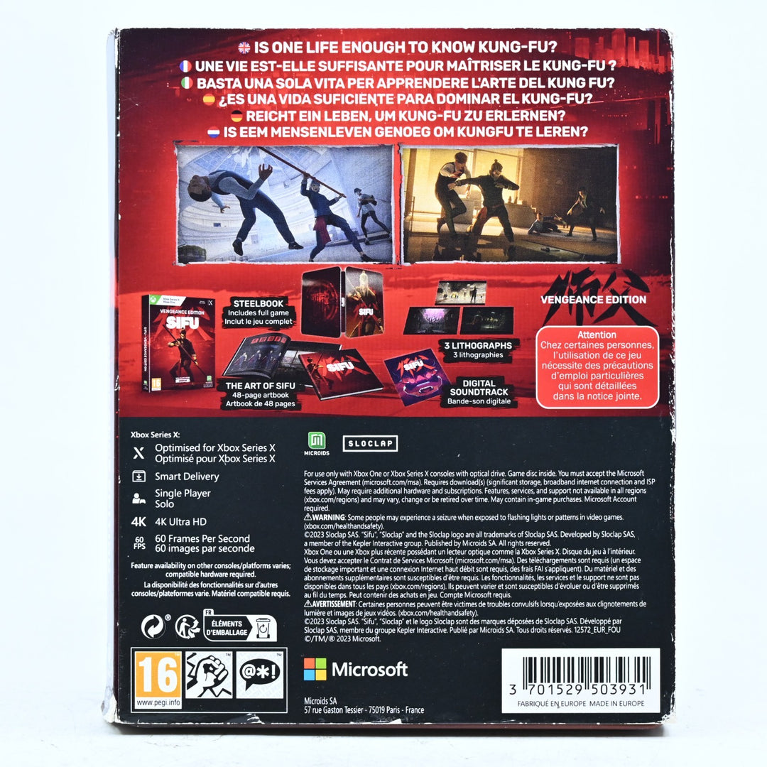 Sifu: Vengeance Edition - Xbox One Game - PAL - FREE POST!