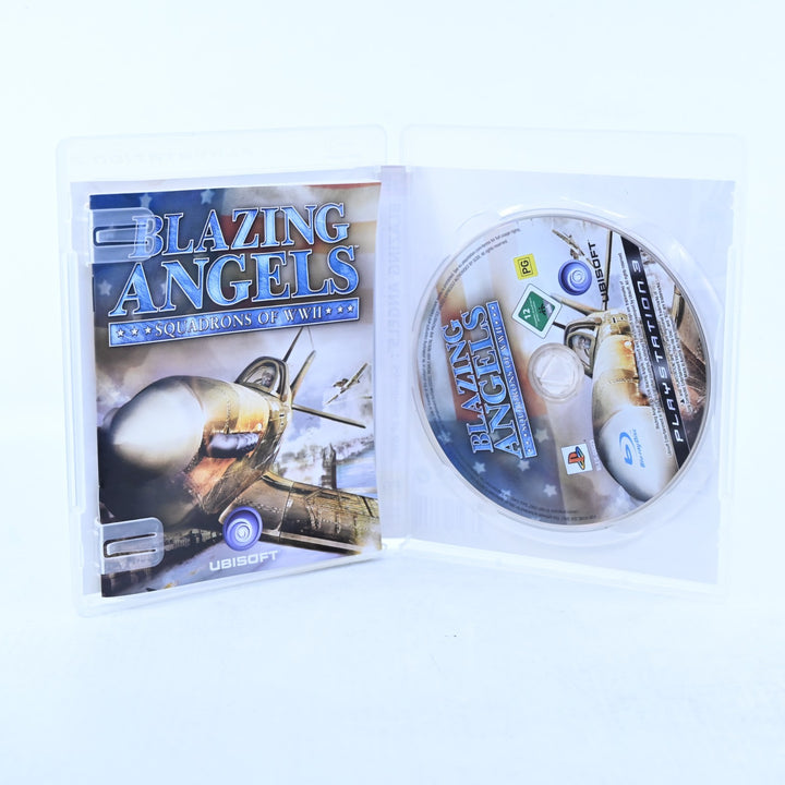 Blazing Angels: Squadrons of WWII - Sony Playstation 3 / PS3 Game + Manual
