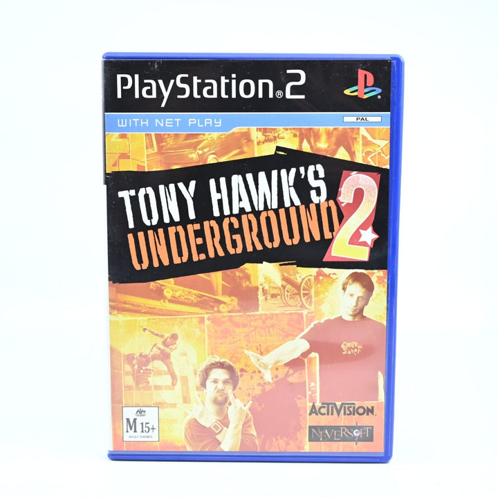 Tony Hawk's Underground 2 - Sony Playstation 2 / PS2 Game + Manual - PAL