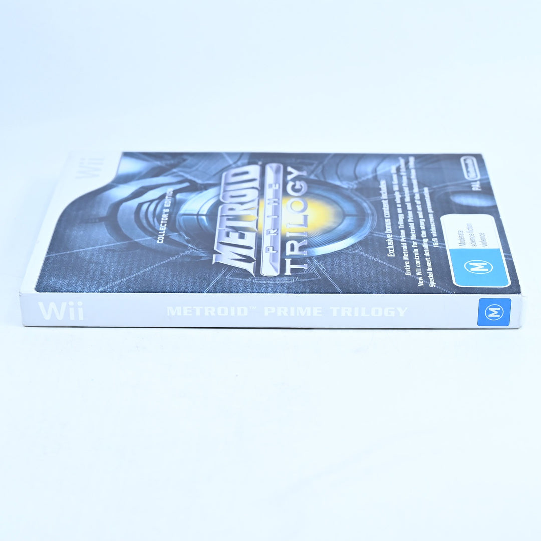 Metroid Prime Trilogy - Nintendo Wii Game + Manual - PAL - MINT DISC!