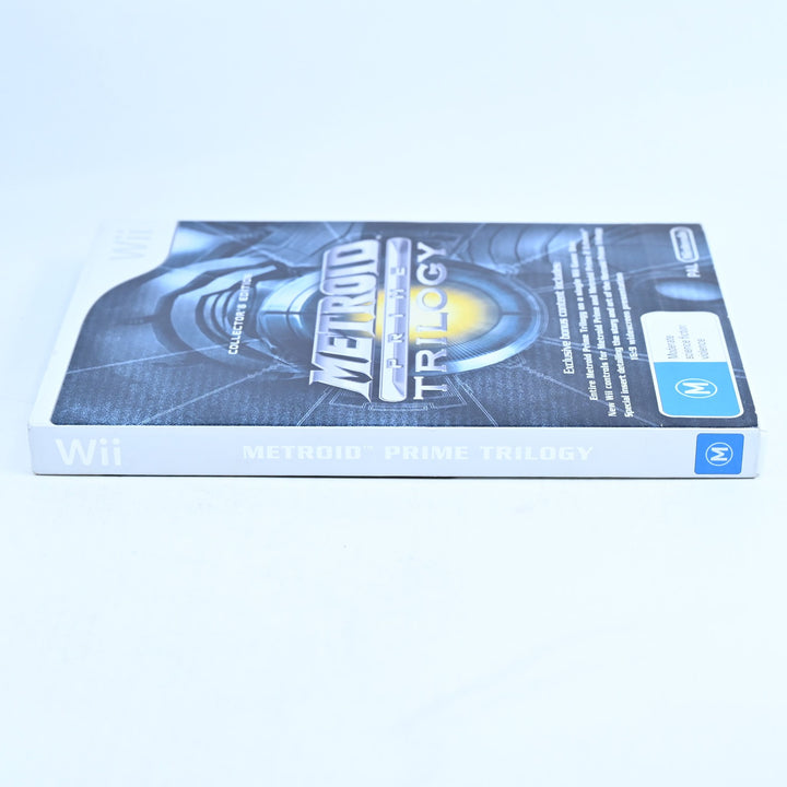 Metroid Prime Trilogy - Nintendo Wii Game + Manual - PAL - MINT DISC!