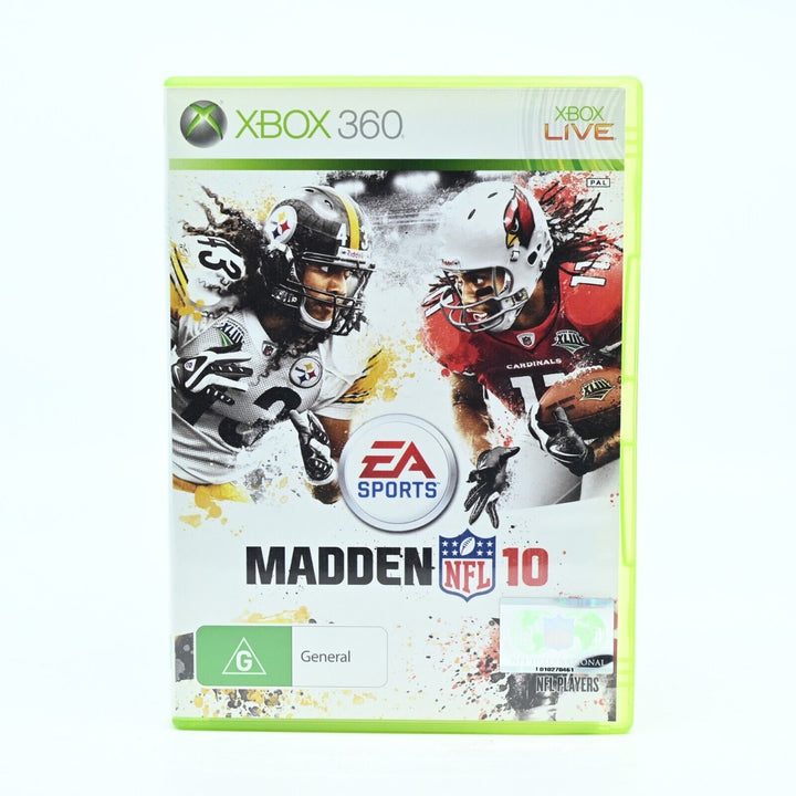 Madden NFL 10 - Xbox 360 Game + Manual - PAL - MINT DISC!