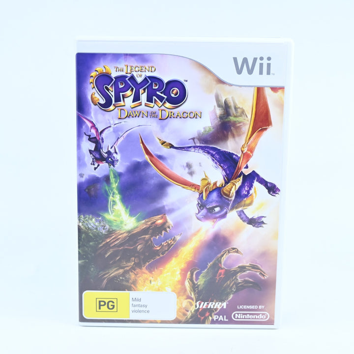 The Legend of Spyro: Dawn of the Dragon - Nintendo Wii Game + Manual - PAL