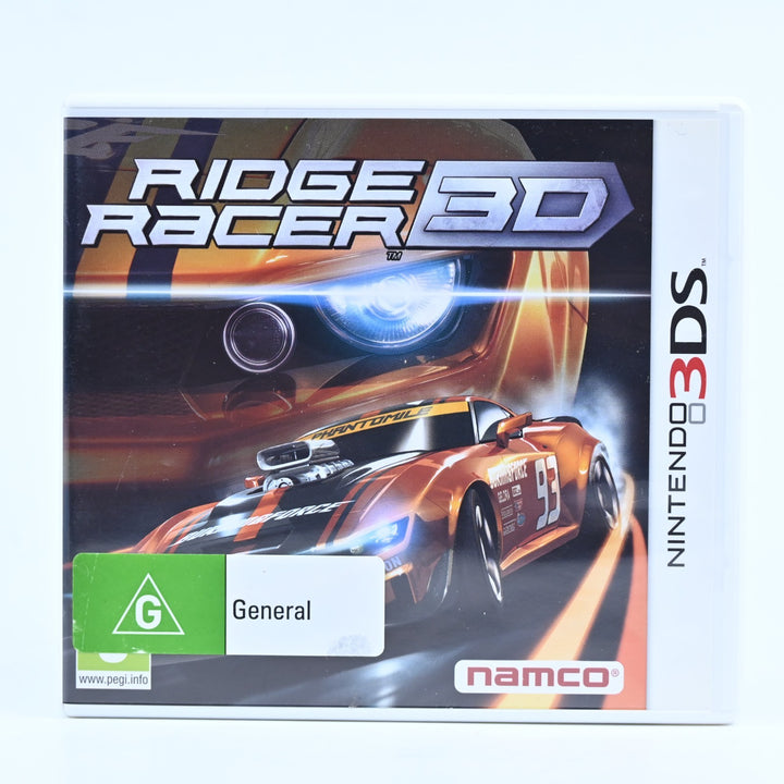 Ridge Racer 3D - Nintendo 3DS Game - PAL + Manual - FREE POST!