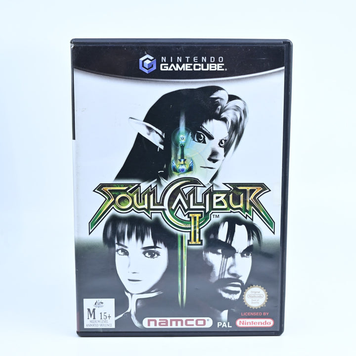 SoulCalibur II - Nintendo Gamecube Game + Manual - PAL - Soul Calibur II