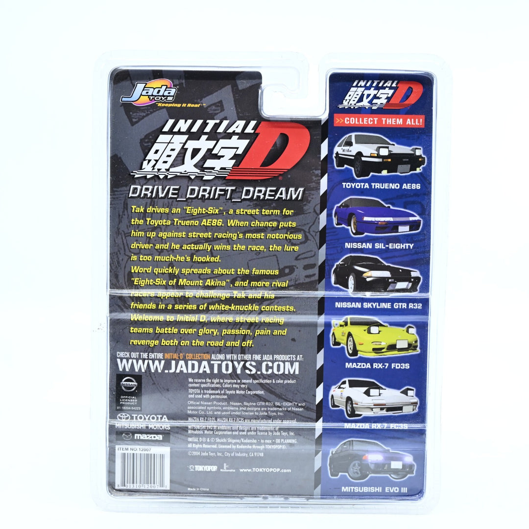 SEALED! Jada Toys 1:64 Initial D Mazda RX-7 FC3S Ryosuke "Ry" Takahashi Toy Car