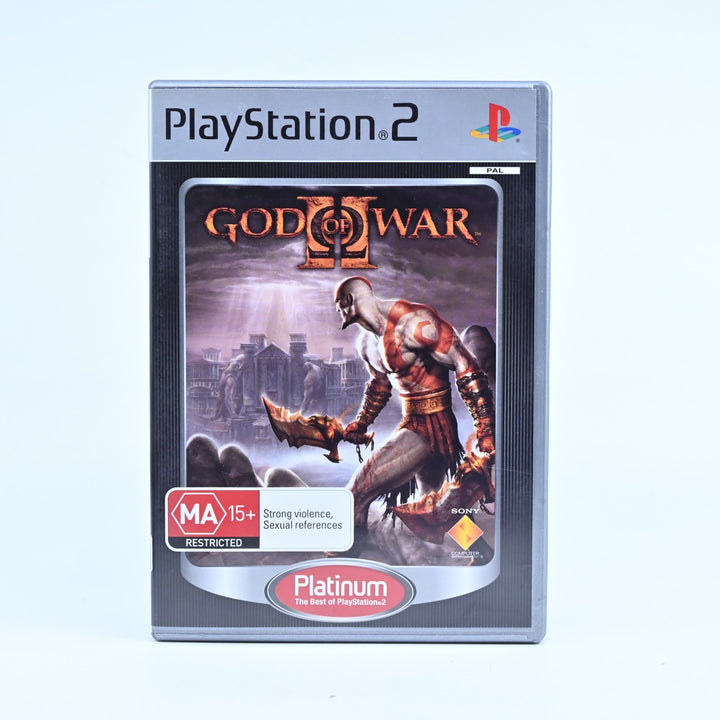 God of War II - Sony Playstation 2 / PS2 Game + Manual - PAL - MINT DISC!
