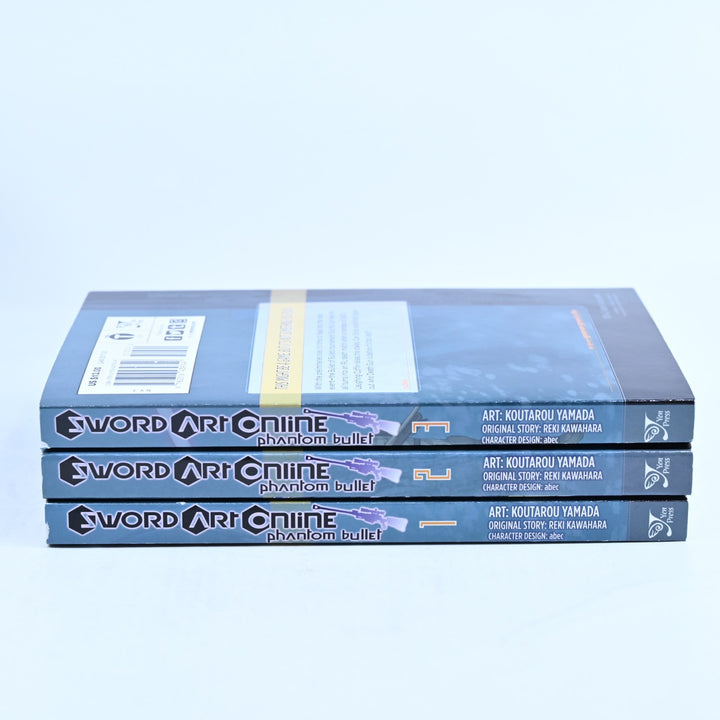 Sword Art Online: Phantom Bullet - Volumes 1-3 - Reki Kawahara - Manga