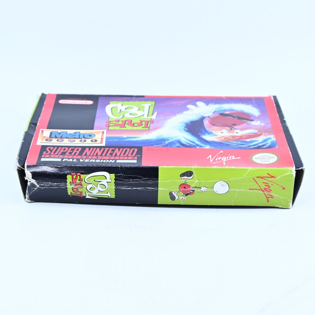Cool Spot - Super Nintendo / SNES Boxed Game - PAL - FREE POST!