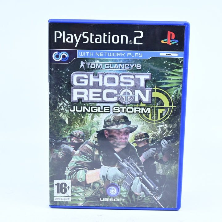 Tom Clancy's Ghost Recon Jungle Storm - PS2 Game - No Manual - PAL