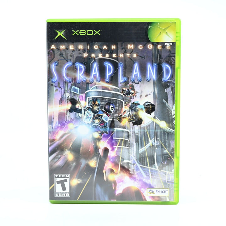 American McGee Presents: Scrapland - Original Xbox Game + Manual - NTSC