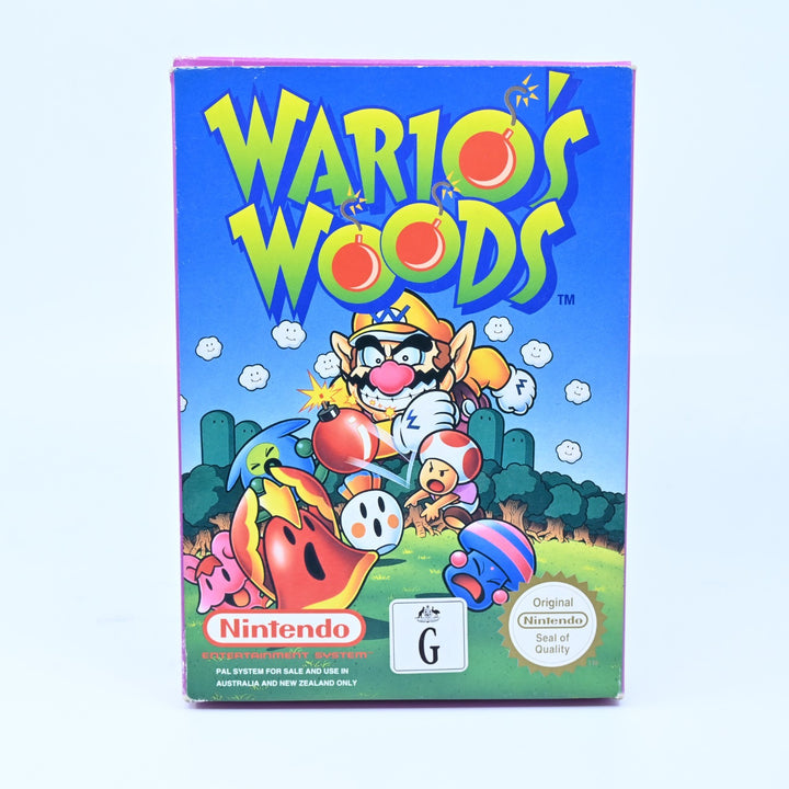 Wario's Woods - Nintendo Entertainment System / NES Boxed Game - PAL